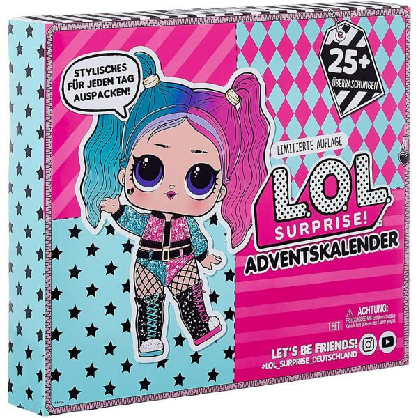 

Кукла ЛОЛ Адвент календарь Модный лук 25+ сюрприз L.O.L. Surprise! Advent Calendar