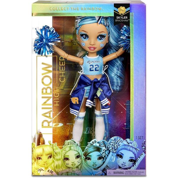 

Кукла Рейнбоу Хай Скайлар Брэдшоу Чирлидер - Rainbow High Cheer Skyler Bradshaw Blue Cheerleader