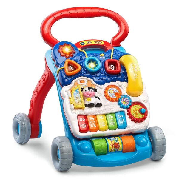 

VTech Многофункциональные ходунки-толкатели со съемной игровой панелью, синие