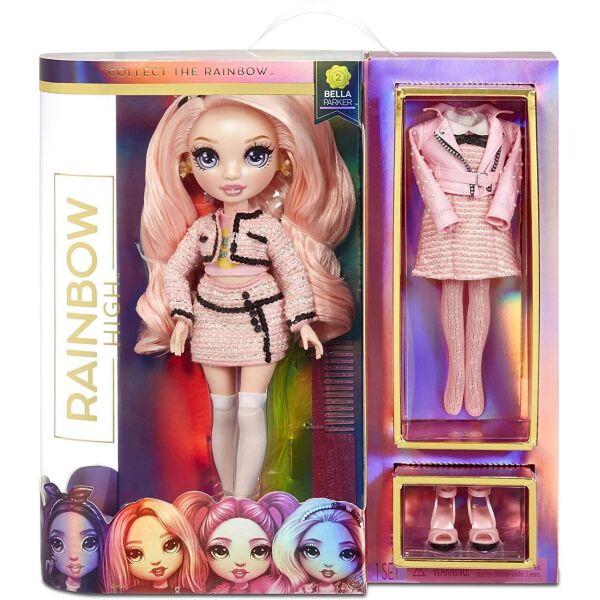 

Кукла Rainbow High 2 Белла Паркер Рейнбоу Хай Bella Parker Pink Fashion Doll