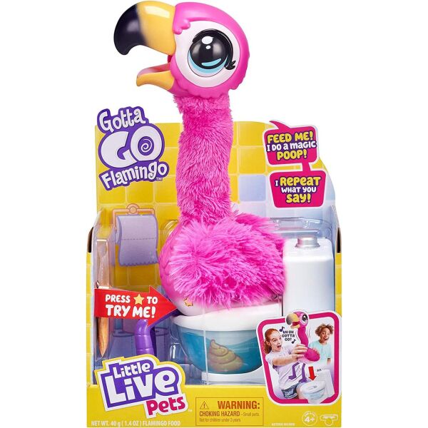 

Интерактивный Фламинго Шербет Moose Little Live Pets Gotta Go Flamingo Moose Enterprise