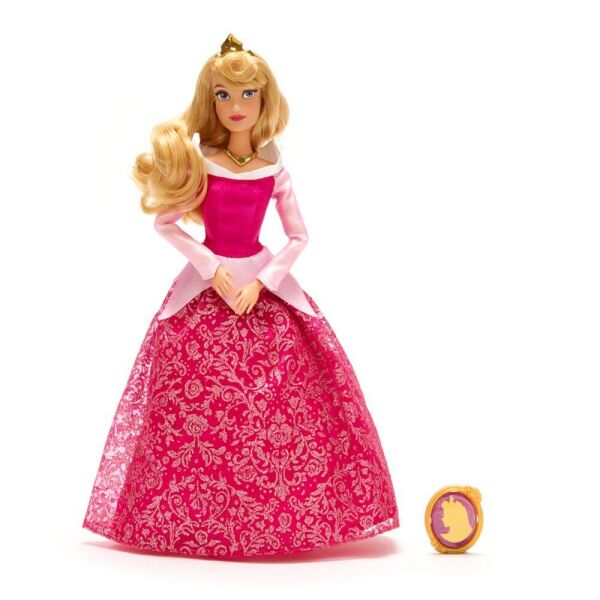 Акція на Кукла Принцессы Disney принцесса Аврора с кулоном Спящая Красавица Aurora Classic Doll with Pendant від Allo UA