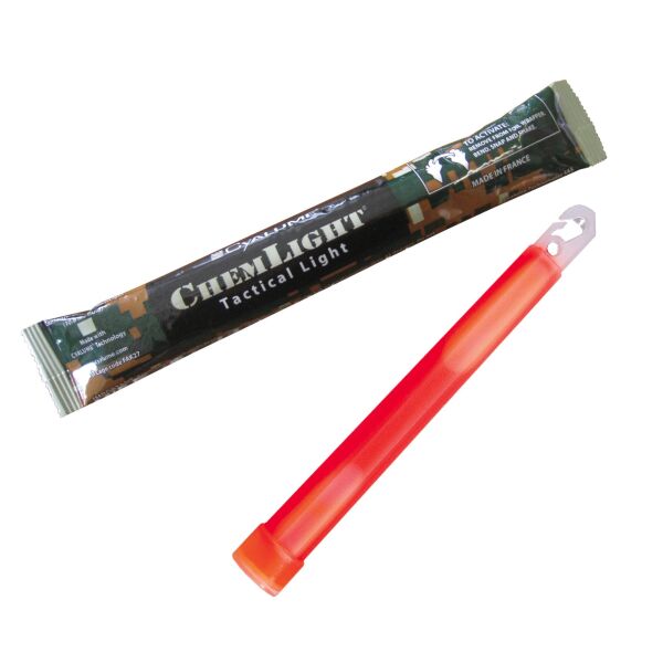 

Химический источник света (ХИС) Cyalume ChemLight 6” 30 мин Red