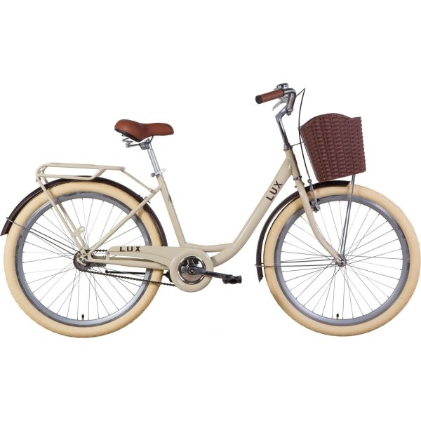 

Велосипед 26" Dorozhnik LUX Velosteel бежевый 2021 (OPS-D-26-116)