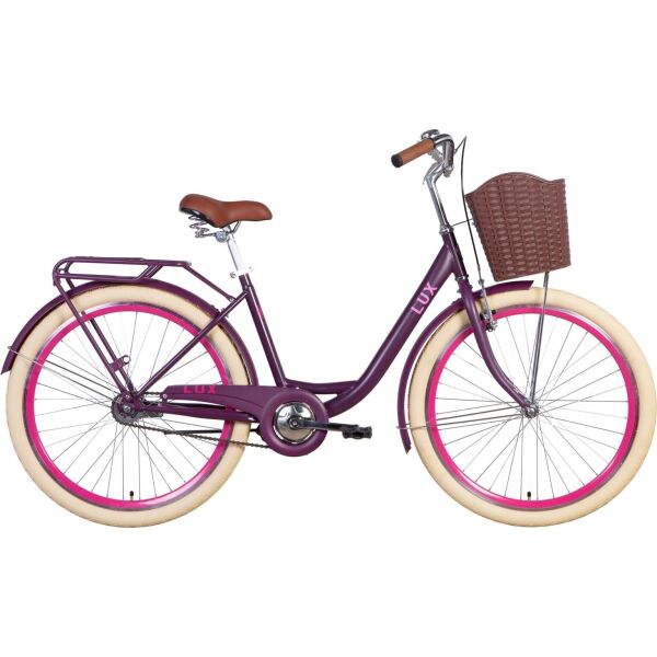 

Велосипед 26" Dorozhnik LUX Velosteel сливовый (м) 2021 (OPS-D-26-120)