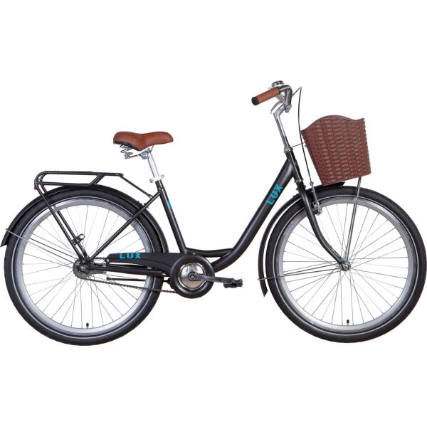 

Велосипед 26" Dorozhnik LUX Velosteel черный с синим (м) 2021 (OPS-D-26-118)
