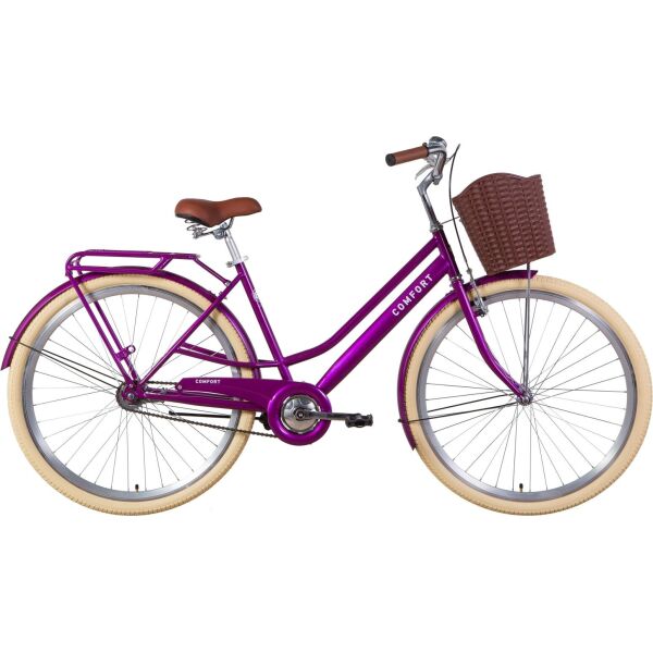 

Велосипед 28" Dorozhnik COMFORT FEMALE Velosteel фиолетовый 2021 (OPS-D-28-196)