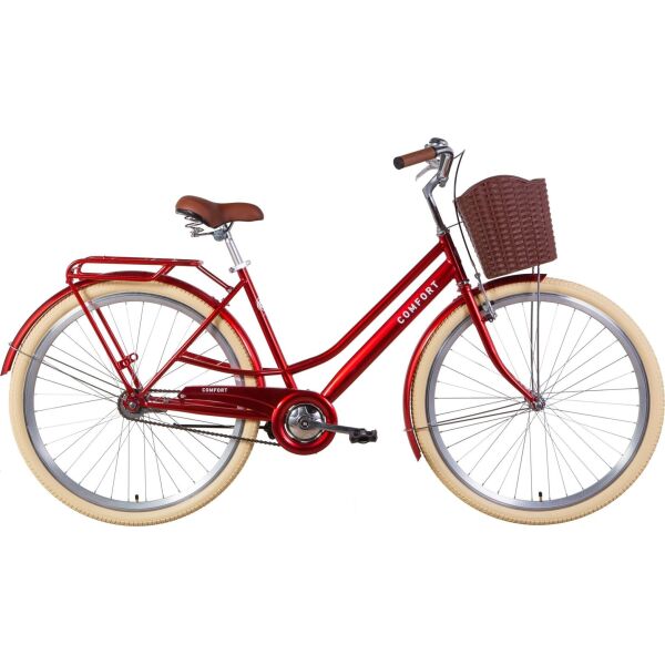 

Велосипед 28" Dorozhnik COMFORT FEMALE Velosteel рубиновый 2021 (OPS-D-28-197)