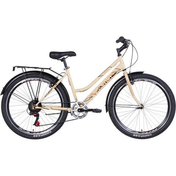 

Велосипед 26" Discovery PRESTIGE WOMAN бело-фиолетовый с черным 2021