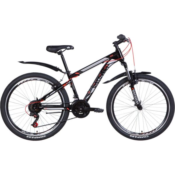 

Велосипед 26" Discovery TREK 13" черно-красный 2021