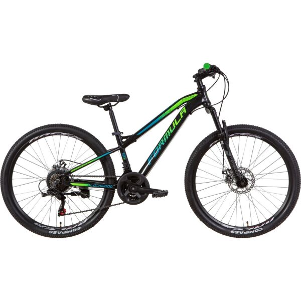 

Велосипед 26" Formula BLACKWOOD DD черно-зеленый с синим 2021 (OPS-FR-26-486)