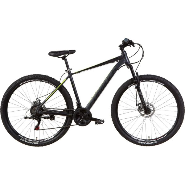 

Велосипед 29" Formula THOR 1.0 DD 19" антрацитово-черный с зеленым (м) 2021 (OPS-FR-29-112)