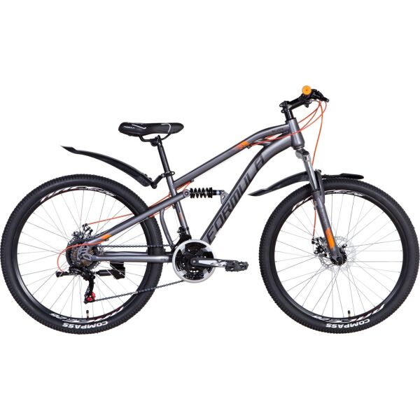 

Велосипед 26" Formula BLAZE DD серо-оранжевый (м) 2021 (OPS-FR-26-457)