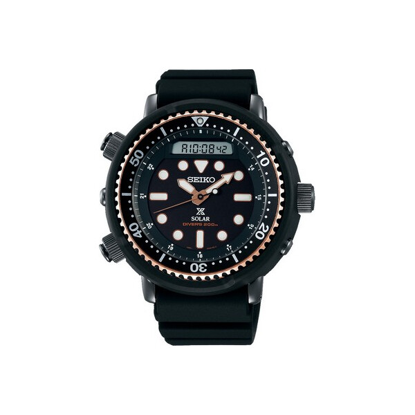 

Часы Seiko SNJ028P1 Prospex Diver Solar AnaDigi 48mm 20ATM