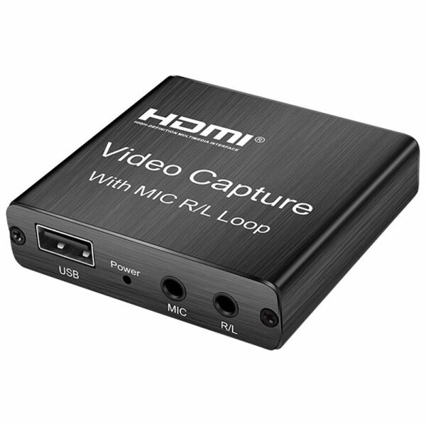 

Внешняя карта видеозахвата 4Sport Capture Card USB 2.0 VCC03 Black (4S-VCC03-BK)