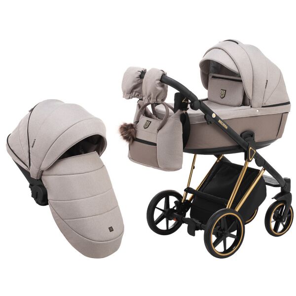 

Коляска 2 в 1 Adamex Belissa Special Edition бежевый 625328