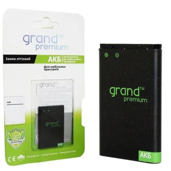 

Аккумулятор "GRAND PREMIUM" для SAMSUNG i8262 НЕ DUOS 1700mAh
