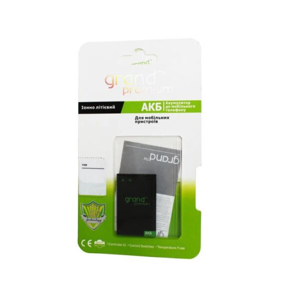 

Аккумулятор "GRAND PREMIUM" для SAMSUNG S3850/S5222 1000mAh