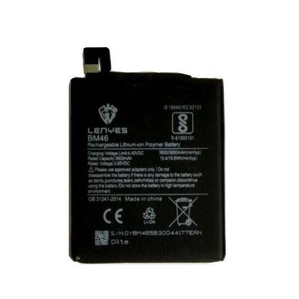 

Аккумулятор "LENYES" для Xiaomi Redmi Note 3 (BM46) 3600 mAh