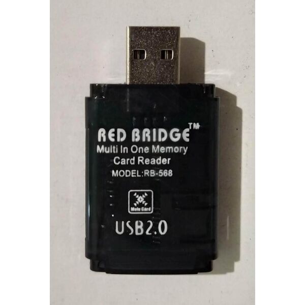 

Кардридер Card Reader SY-568 / RB-568 USB 2.0 Black