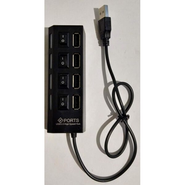 

USB Hub CQT-017 / M4 на 4 порта с выключателем