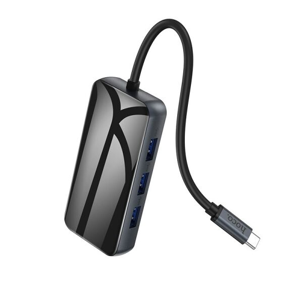 

Usb Hub HOCO HB15 (TYPE C to 3USB+HDMI+TYPE C)