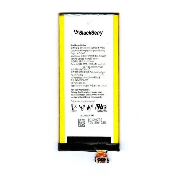 

Аккумулятор BAT-50136-003 для BlackBerry Z30 2880mAh