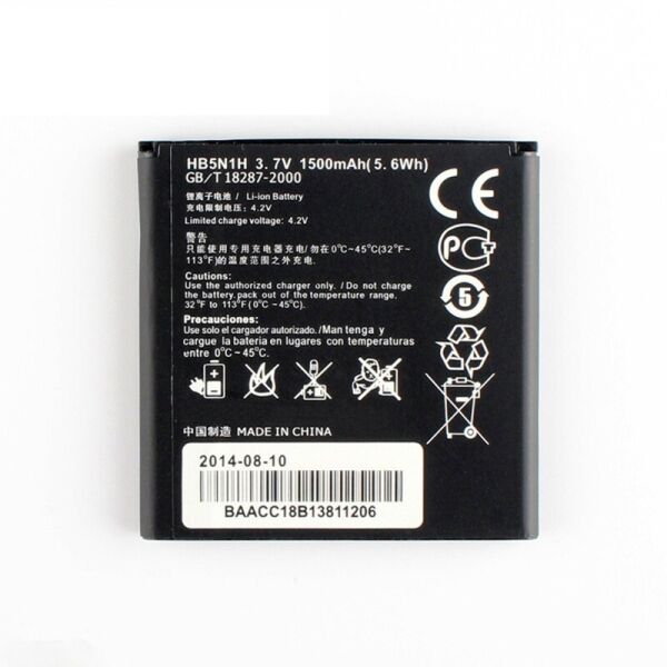 

Аккумулятор HB5N1H для Huawei Y220 1500mAh