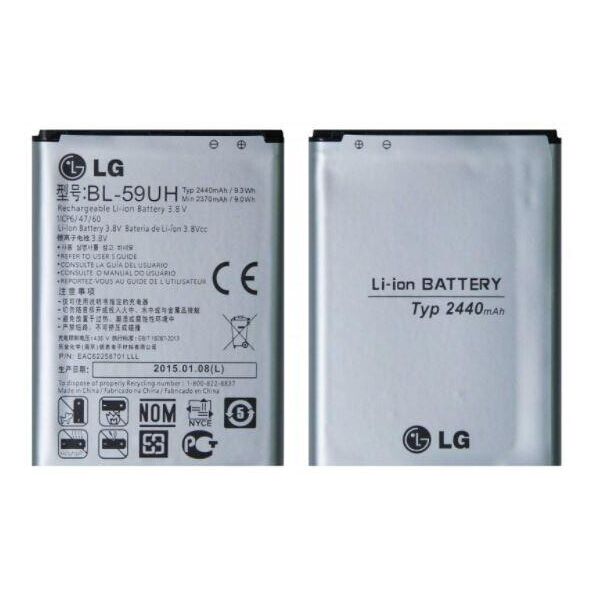 

Аккумулятор BL-59UH для LG G2s / G2 mini 2440mAh