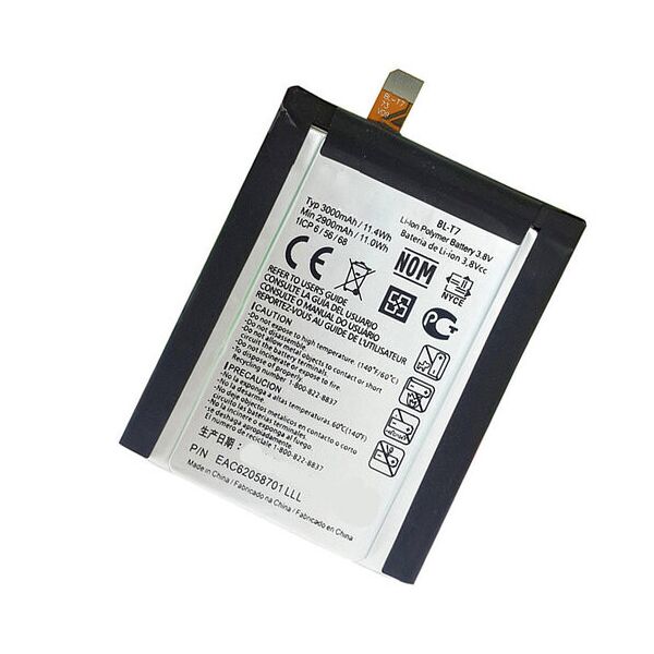 

Аккумулятор BL-T7 для LG Optimus G2 D802 3000mAh