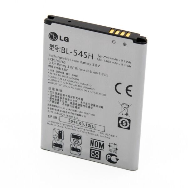 

Аккумулятор BL-54SG для LG G2 / G3s G3 mini D722 D724 / L90 D410 2610mAh