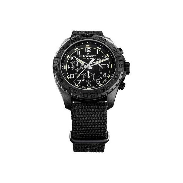 

Часы Traser H3 108680 P96 OdP Evolution black Chronograph 44mm