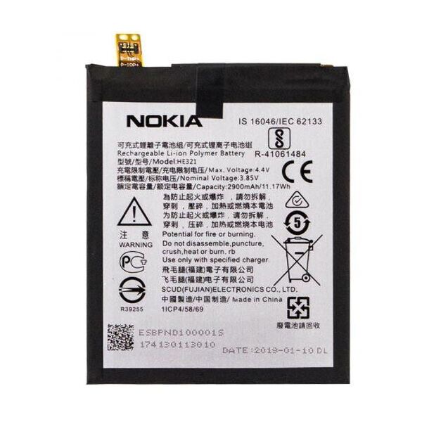 

Аккумулятор HE321 Nokia 5 2900mAh