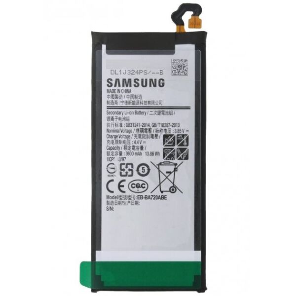 

Аккумулятор EB-BA720ABE для Samsung Galaxy A7 (2017) A720 3600mAh