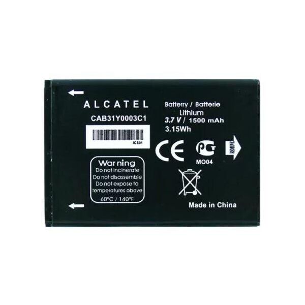 

Аккумулятор CAB31Y0003C1 для ALCATEL OT6040 1500mAh