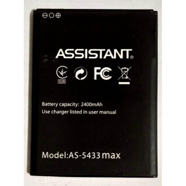 

Аккумулятор для Assistant AS-5433 Max 2400mAh