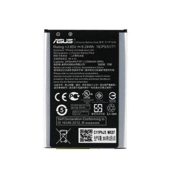 

Аккумулятор "Original" для ASUS ZENFONE 2 C11P1428 ZE500CL ZE500KL 2400mAh