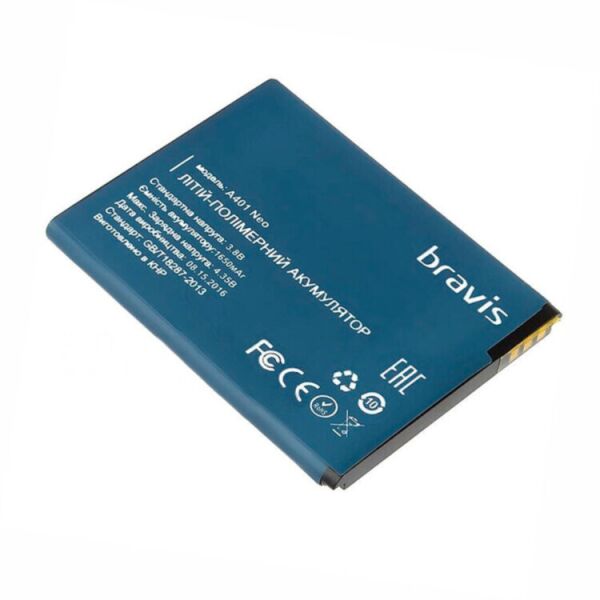 

Аккумулятор A401 для BRAVIS NEO 1650mAh