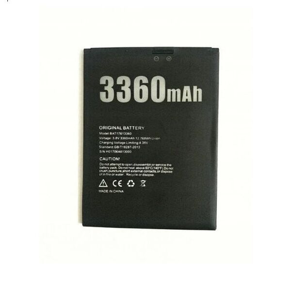 

Аккумулятор BAT17613360 для Doogee X30 3360mAh