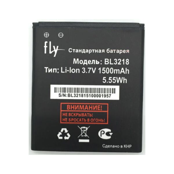 

Аккумулятор BL3218 для Fly IQ400w 1500mAh