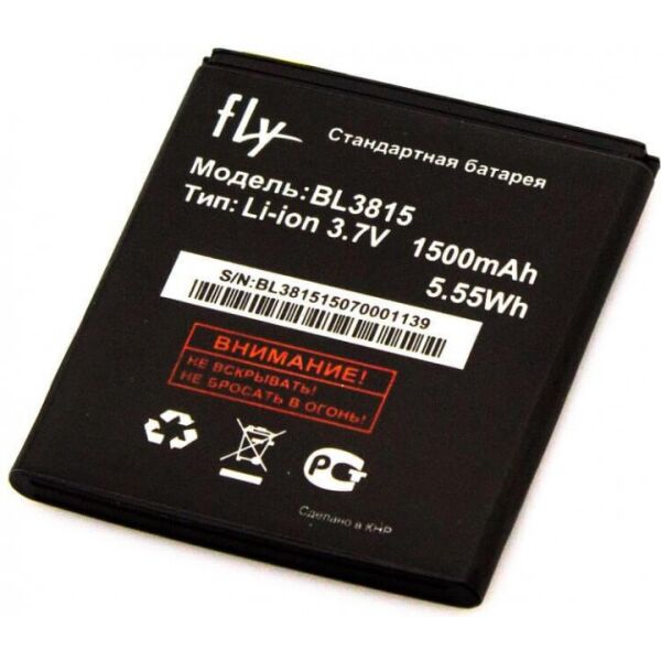

Аккумулятор BL3815 для Fly IQ4407 1500mAh