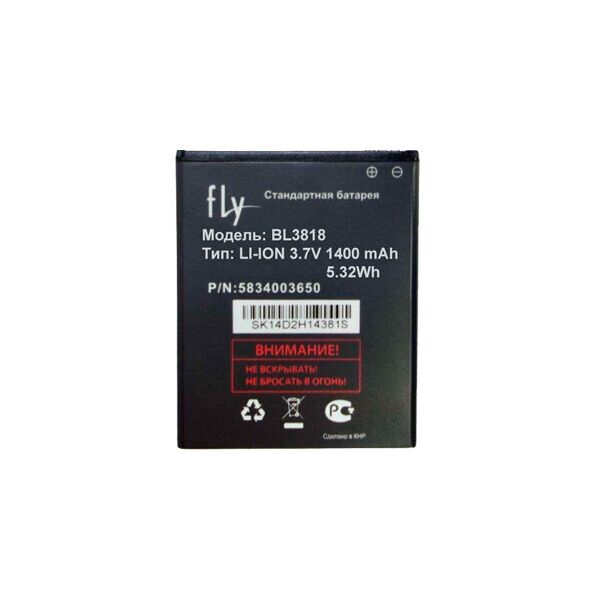 

Аккумулятор BL3818 Fly IQ4418 1400mAh