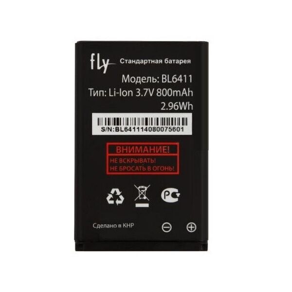 

Аккумулятор BL6411 для Fly DS107d 800mAh
