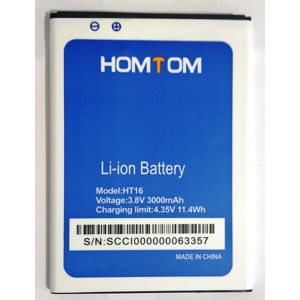 

Аккумулятор для Homtom HT16 3000mAh