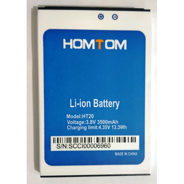 

Аккумулятор для Homtom HT20 3500mAh
