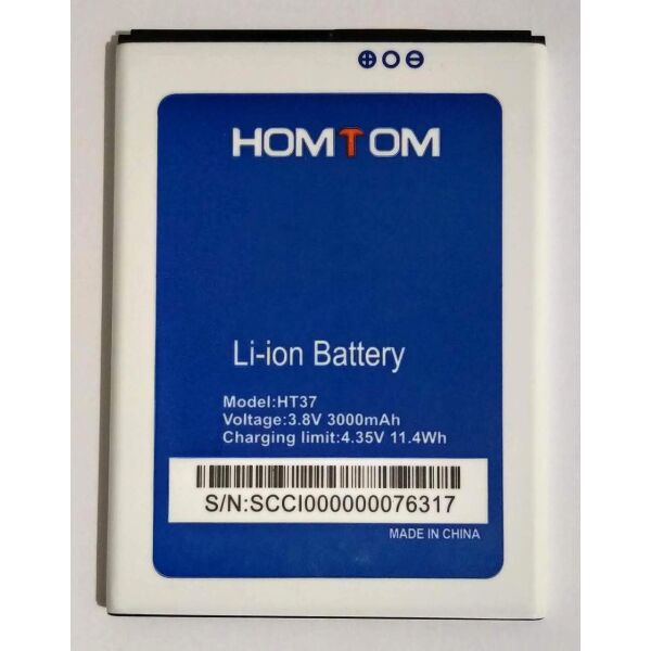 

Аккумулятор для Homtom HT37 3000mAh