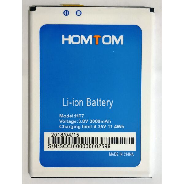 

Аккумулятор для Homtom HT7 3000mAh