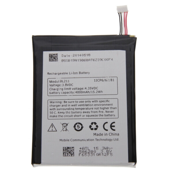 

Аккумулятор BL-211 для LENOVO P780 4000mAh