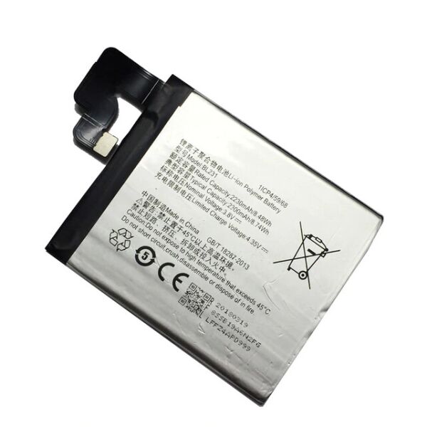 

Аккумулятор BL231 для Lenovo S90 / Vibe X2 2300mAh