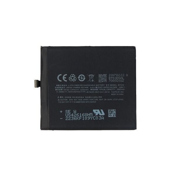 

Аккумулятор BT53S для Meizu Pro 6S 3000mAh
